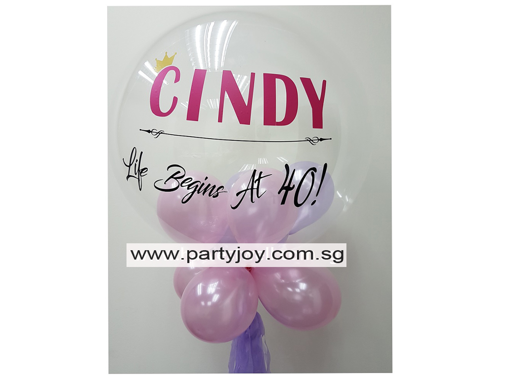 Milestone Achievement Customised Bubble Balloon